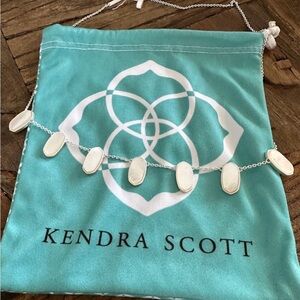 Kendra Scott Women’s Meadow Necklace Mother of Pearl NEW $128.00